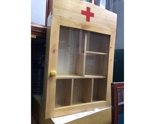 Tủ thuốc gia đình gỗ kính 